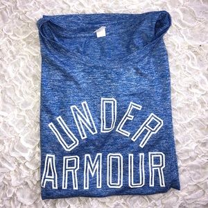 Blue Under Armor Workout Shirt